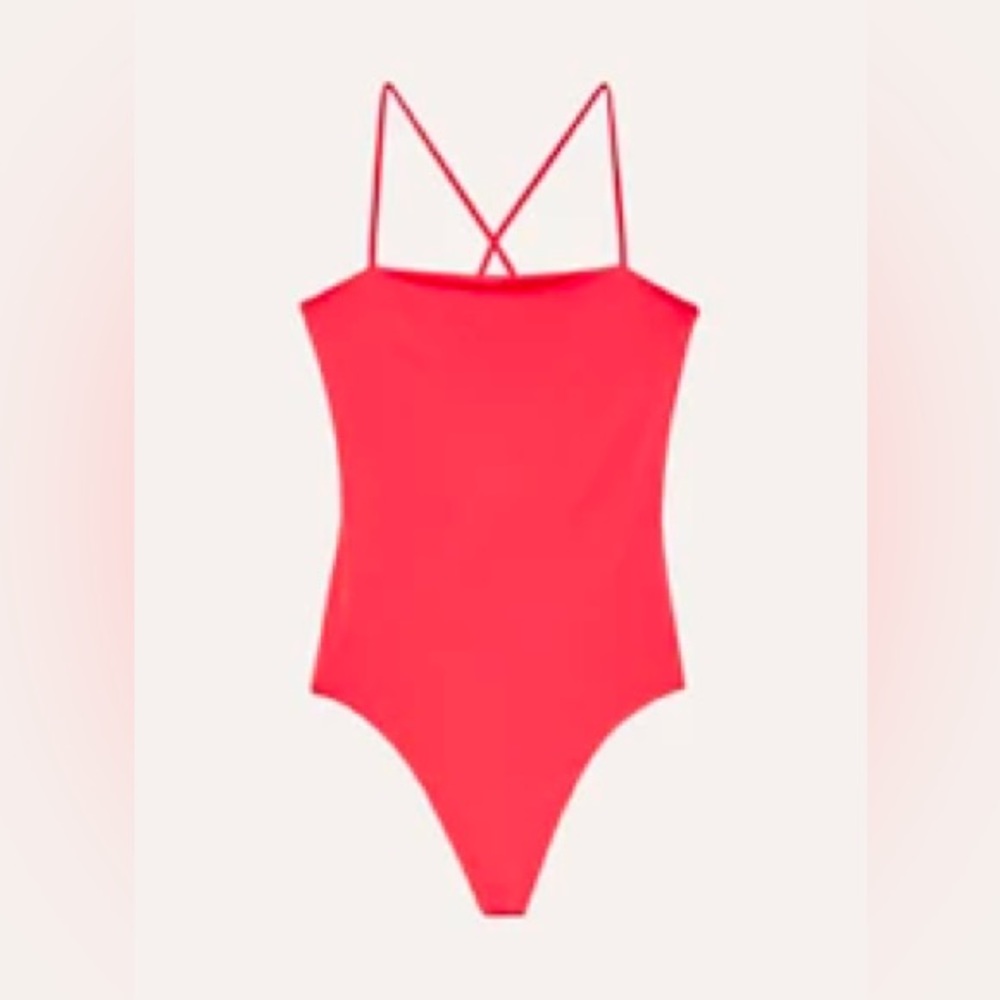 Aritzia Wilfred Free Naidoo Bodysuit | Dark Corella